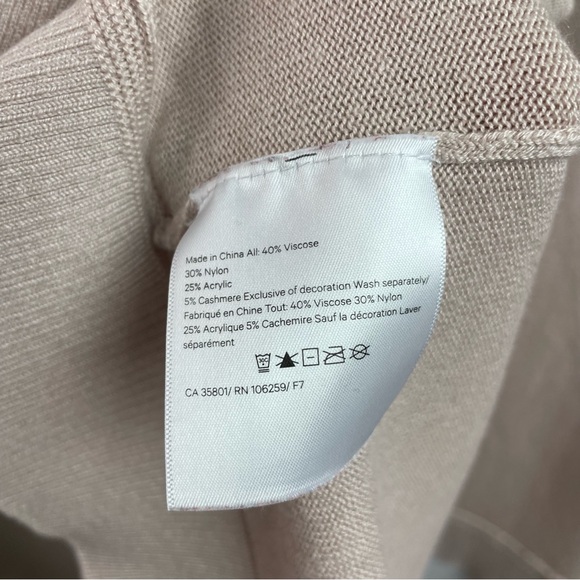 Lululemon Cashlu Beige Waterfall Open Cardigan - Picture 6 of 6